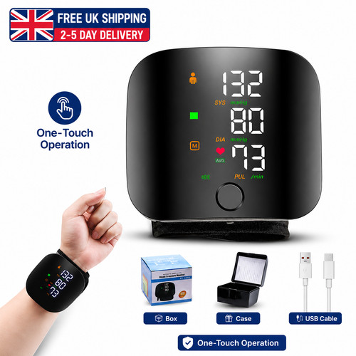 Lcd wrist blood pressure - lcd,