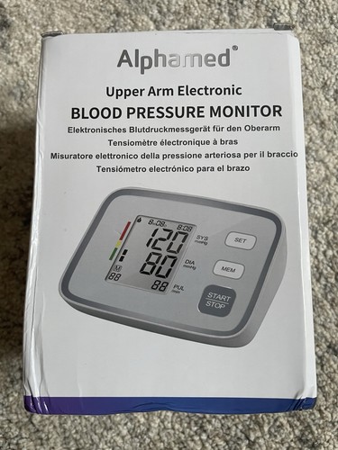 Digital blood pressure monitor - pressure,