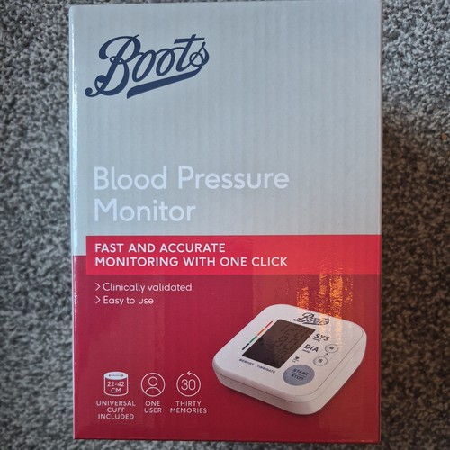 Boots blood pressure monitor