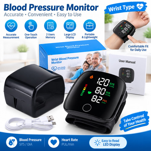 Lcd wrist blood - wrist, pressure