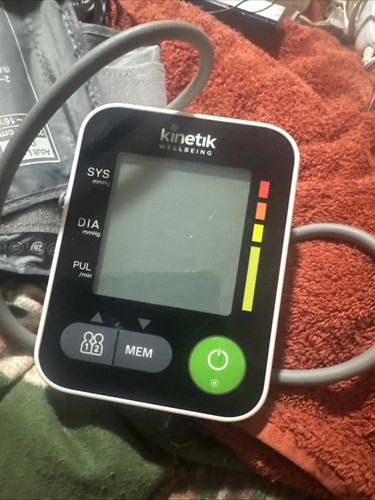 Kinetik blood pressure monitor - pressure,