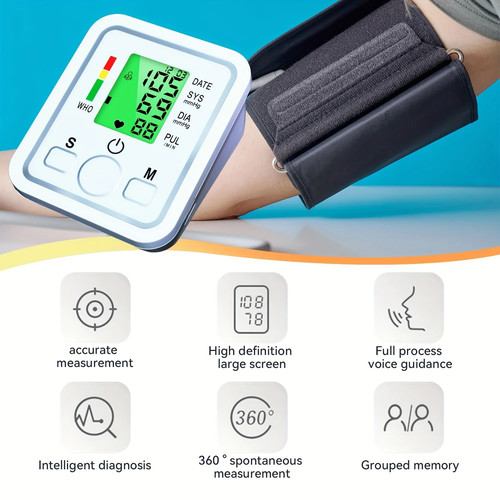 Digital blood pressure monitor - blood,
