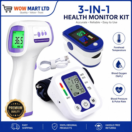 Digital blood pressure monitor - pressure,