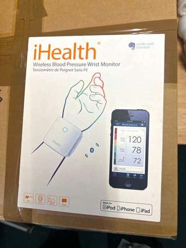 Ihealth wireless wrist blood - wrist,