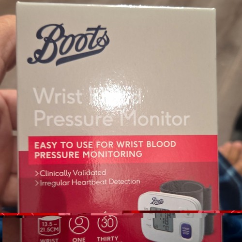 Boots wrist blood pressure - wrist,