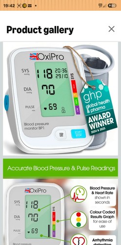 Blood pressure monitor - pressure,